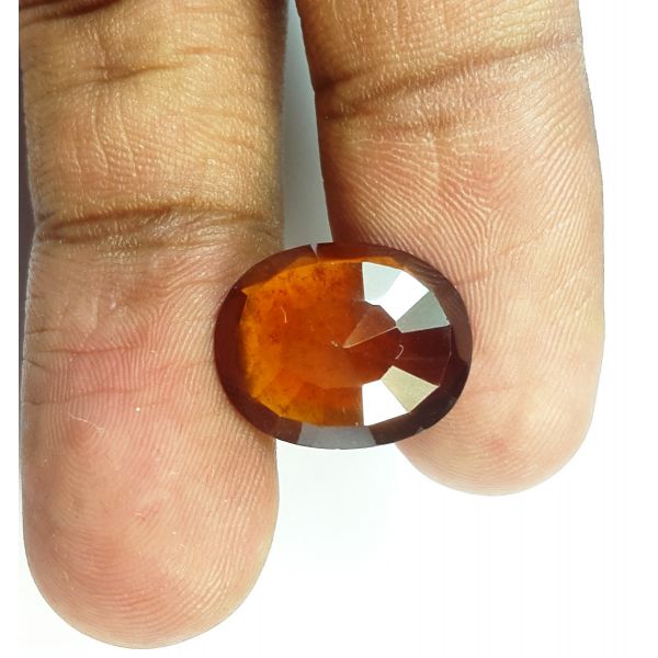 7.53 Carats Natural Brown Hessonite Garnet 14.80 x 11.97 x 4.30 mm