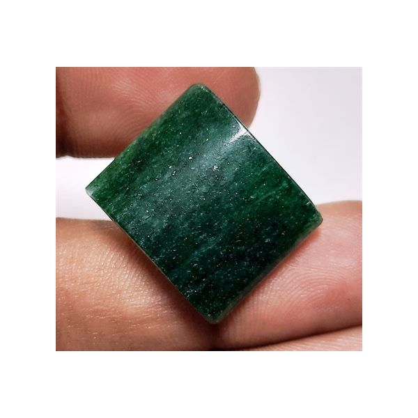 26.45 Carats  Natural Green Aventurine Quartz 20.83 x 17.25 x 6.97 mm