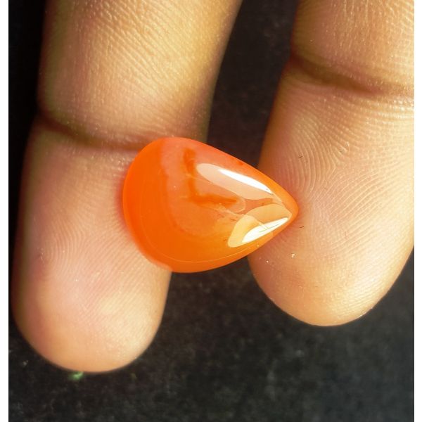 7.71 Carats Natural Carnelian 16.12 x 13.00 x 5.70 mm