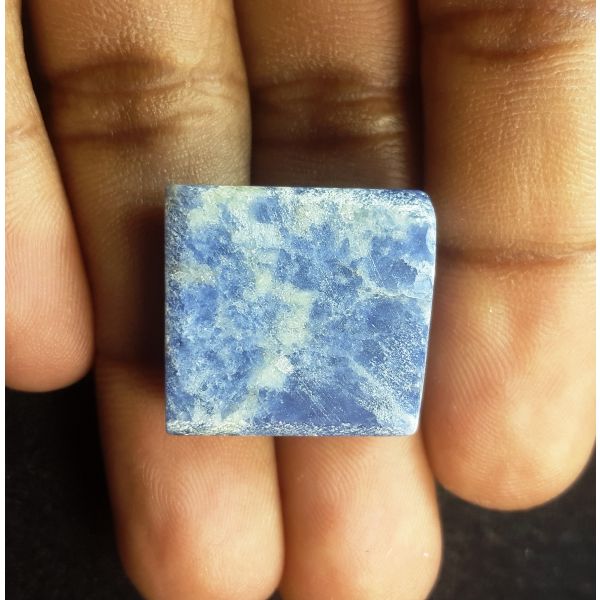 31.63 Carats Natural  Blue Sodalite 21.88 x 20.12 x 7.45 mm