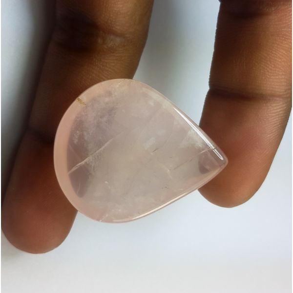 78.62 Carats Natural Rose Quartz 33.70 x 27.88 x 11.83 mm