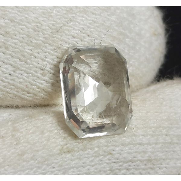 5.95 Carats Natural Colorless Sapphire 11.35x8.73x5.37mm