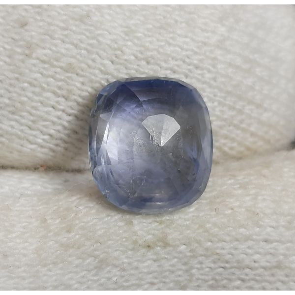 5.60 Carats Natural Blue Sapphire 10.61x9.73x4.85mm