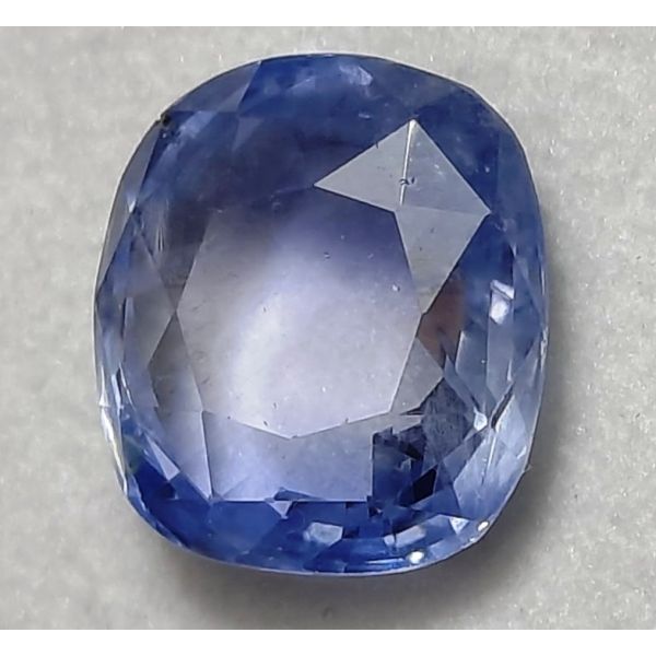 5.60 Carats Natural Blue Sapphire 10.61x9.73x4.85mm