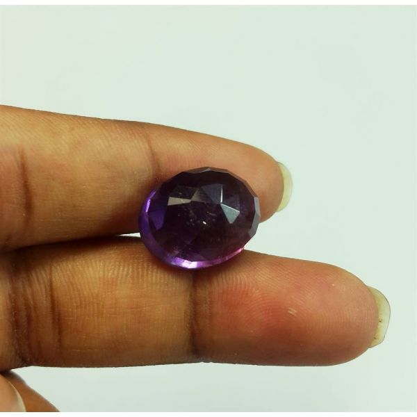 13.90 Carats Amethyst 17.01 x 13.65 x 9.14 mm