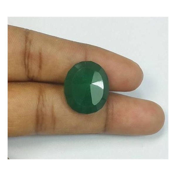 10.91 Carats Green Onyx 16.28 x 13.65 x 6.16 mm