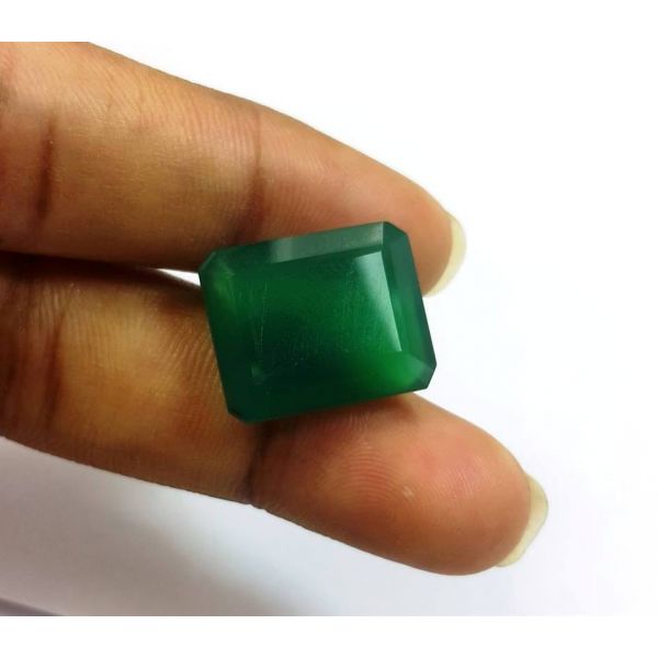 7.71 Carats Green Onyx 15.00 x 11.88 x 5.70 mm