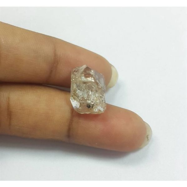 9.65 Carats Herkimer Diamond 12.99 x 11.28 x 11.14 mm