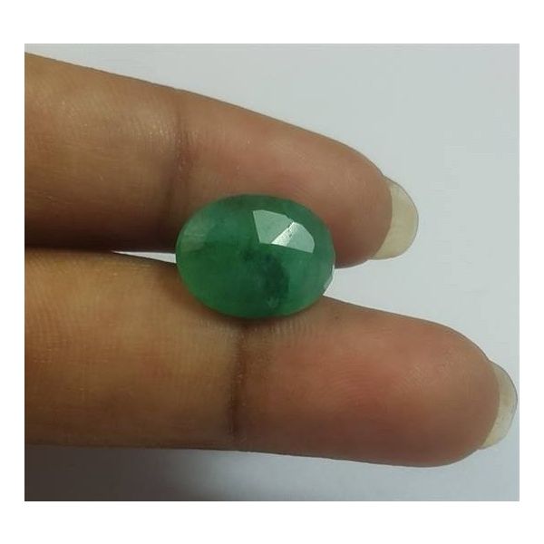 7.03 Carats Colombian Emerald 13.84 x 11.17 x 5.99 mm