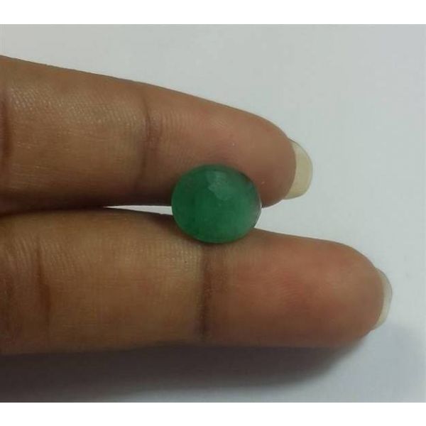 4.00 Carats Colombian Emerald 12.56 x 10.76 x 4.36 mm