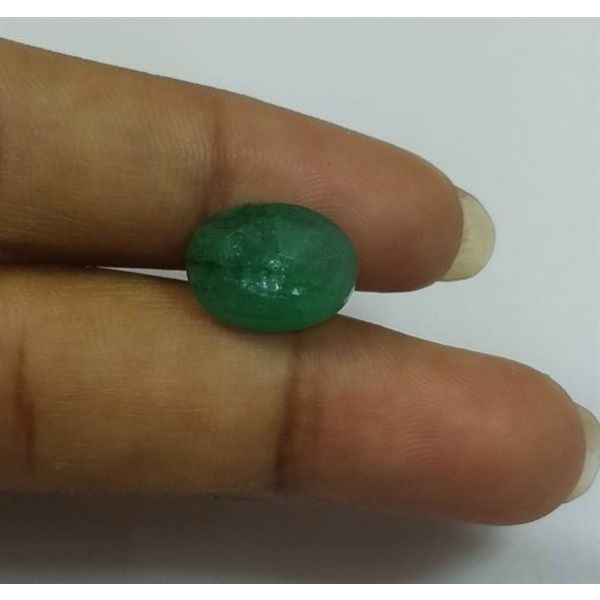 6.38 Carats Colombian Emerald 13.24 x 10.40 x 6.20 mm