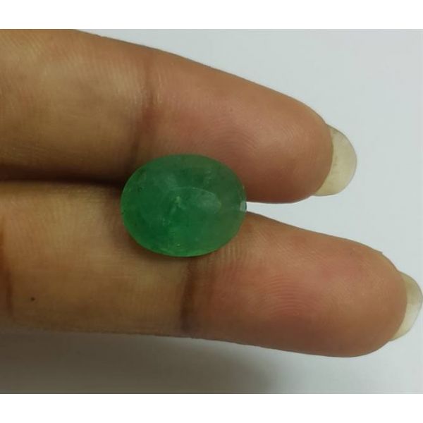 7.45 Carats Colombian Emerald 13.90 x 11.57 x 6.21 mm