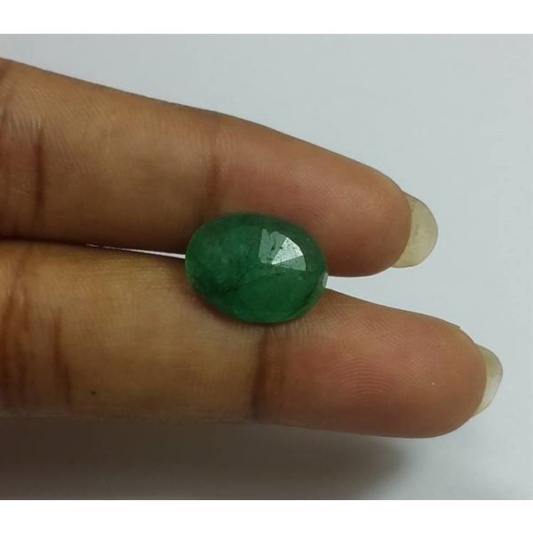 5.59 Carats Colombian Emerald 12.88 x 11.24 x 5.23 mm
