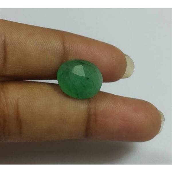 4.25 Carats Colombian Emerald 12.43 x 10.36 x 4.46 mm