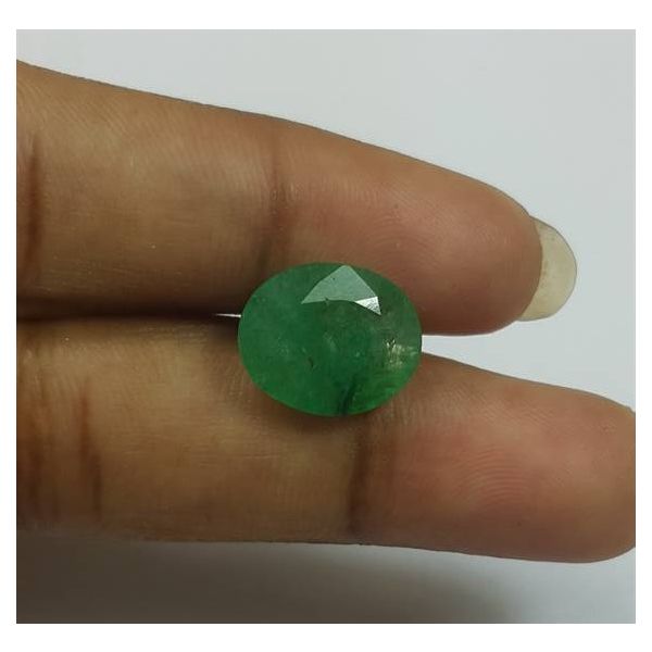 6.43 Carats Colombian Emerald 12.63 x 10.54 x 6.46 mm