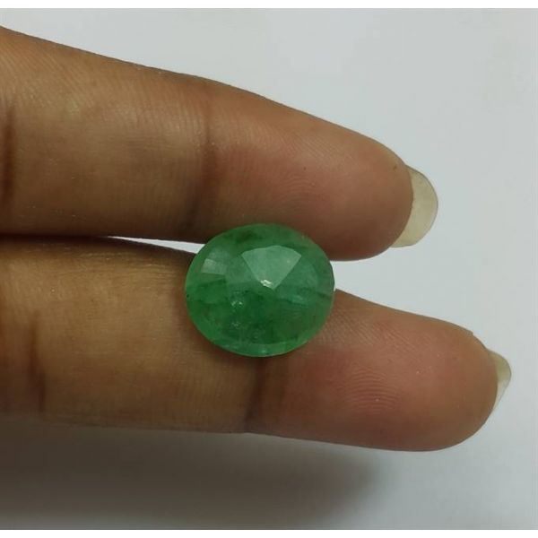 6.03 Carats Colombian Emerald 14.09 x 11.55 x 5.11 mm