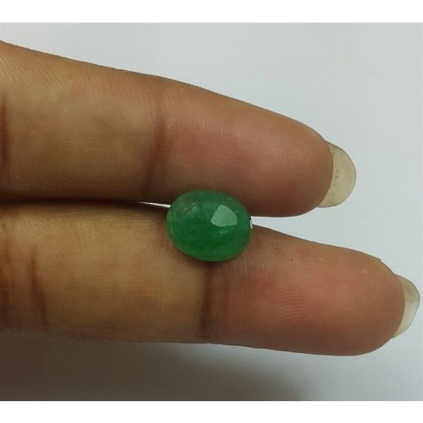 4.91 Carats Colombian Emerald 13.05 x 11.18 x 4.44 mm