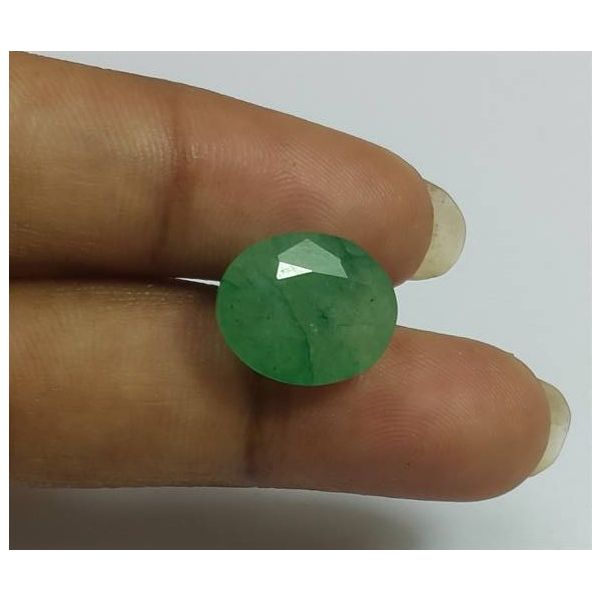 6.8 Carats Colombian Emerald 12.66 x 10.81 x 6.80 mm