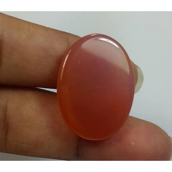 23.31 Carats Orange Chalcedony 24.13 x 17.76 x 6.81 mm