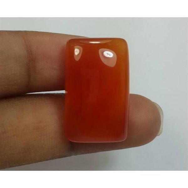 18.52 Carats Orange Chalcedony 22.73 x 13.95 x 5.96 mm