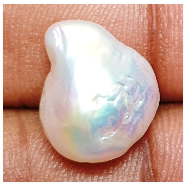 14.48 carats Natural White Venezuela Pearl 15.09x11.54x12.80mm