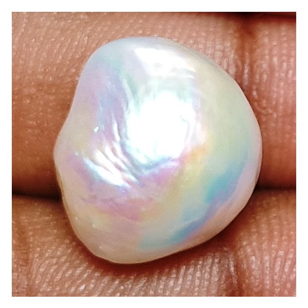 15.76 carats Natural White Venezuela Pearl 14.12x12.15x13.17 mm