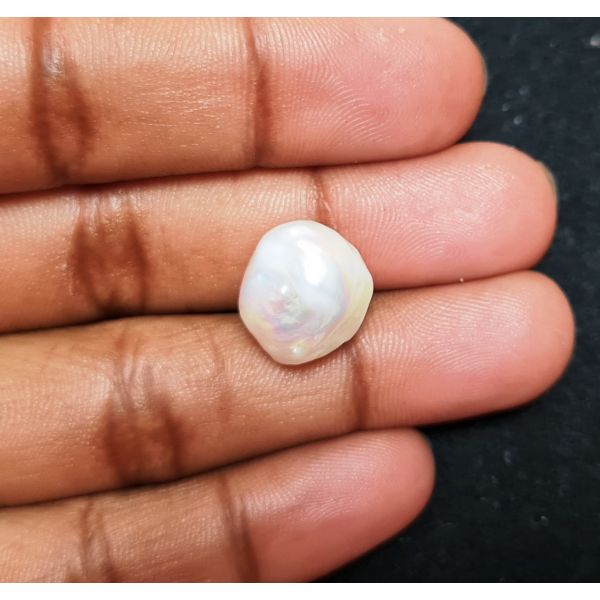14.13 carats Natural White Venezuela Pearl 12.67x12.60x11.97 mm