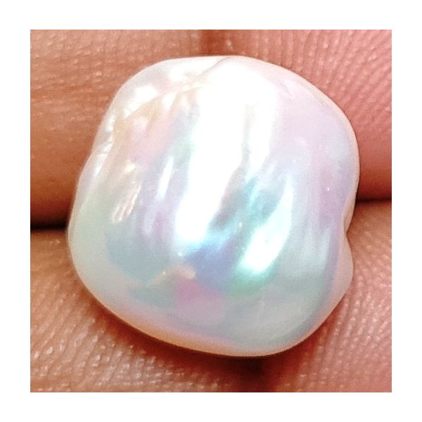 13.91 carats Natural White Venezuela Pearl 14.50x11.79x10.60 mm