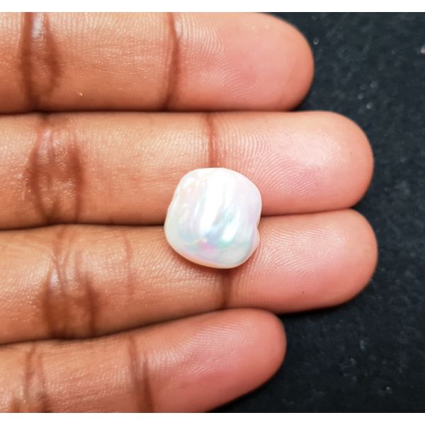 13.91 carats Natural White Venezuela Pearl 14.50x11.79x10.60 mm