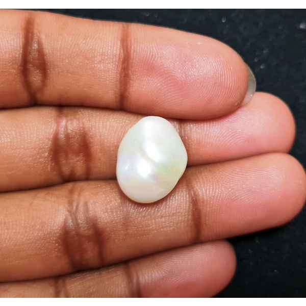 16.29 carats Natural White Venezuela Pearl 15.99x11.62x11.54 mm