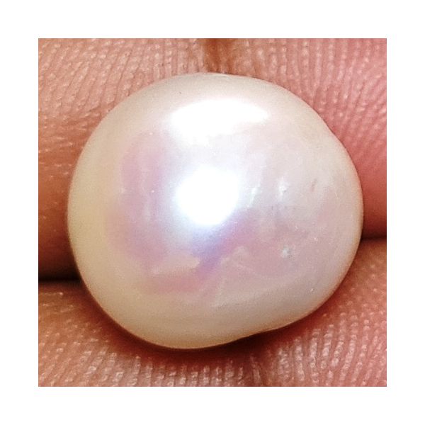 14.61 carats Natural White Venezuela Pearl 13.19x12.61x12.46 mm