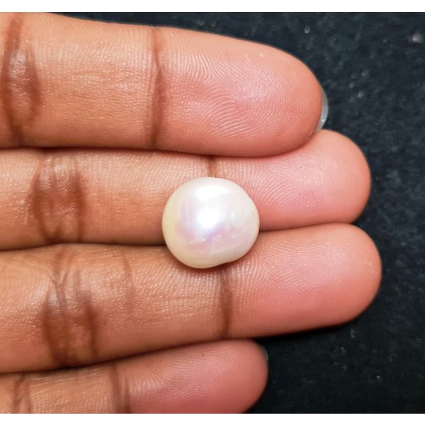 14.61 carats Natural White Venezuela Pearl 13.19x12.61x12.46 mm