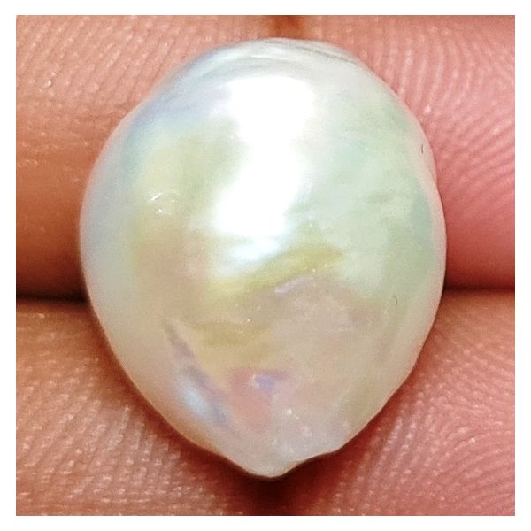 18.48 carats Natural White Venezuela Pearl 15.99x13.92x13.64 mm