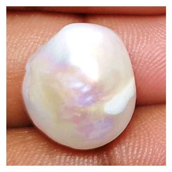 15.06 carats Natural White Venezuela Pearl 14.02x12.85x12.66 mm