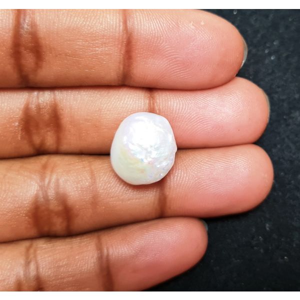 15.06 carats Natural White Venezuela Pearl 14.02x12.85x12.66 mm