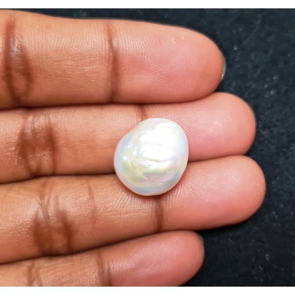 17.02 carats Natural White Venezuela Pearl 15.87x11.48x11.29 mm