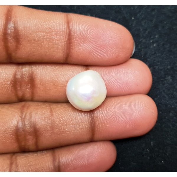 14.94 carats Natural White Venezuela Pearl 13.81x11.99x12.00 mm