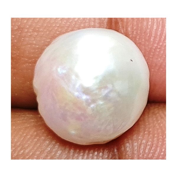 13.32 carats Natural White Venezuela Pearl 12.90x12.62x11.38 mm