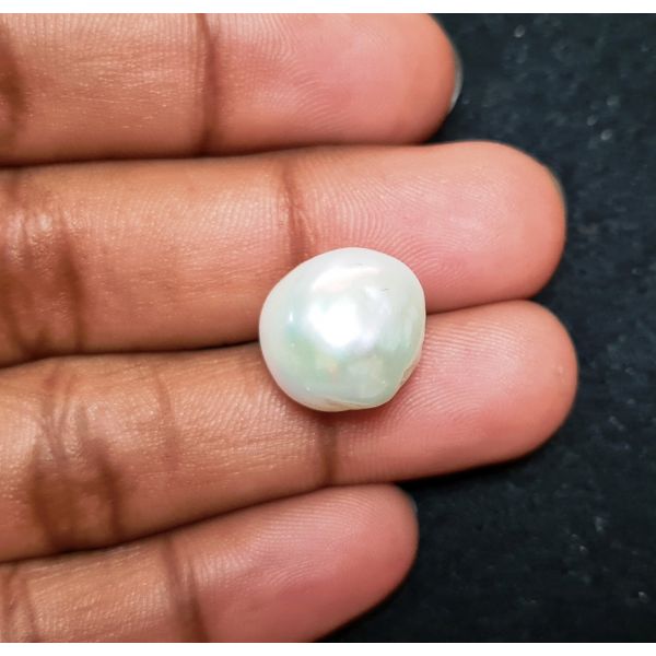 15.9 carats Natural White Venezuela Pearl 14.30x12.74x12.50 mm