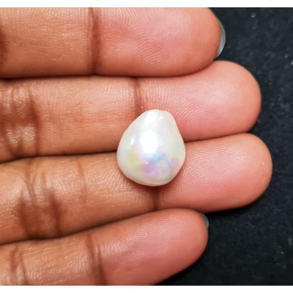 14.08 carats Natural White Venezuela Pearl 13.94x12.15x12.40 mm