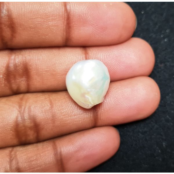 18.52 carats Natural White Venezuela Pearl 12.42x13.68x13.78 mm