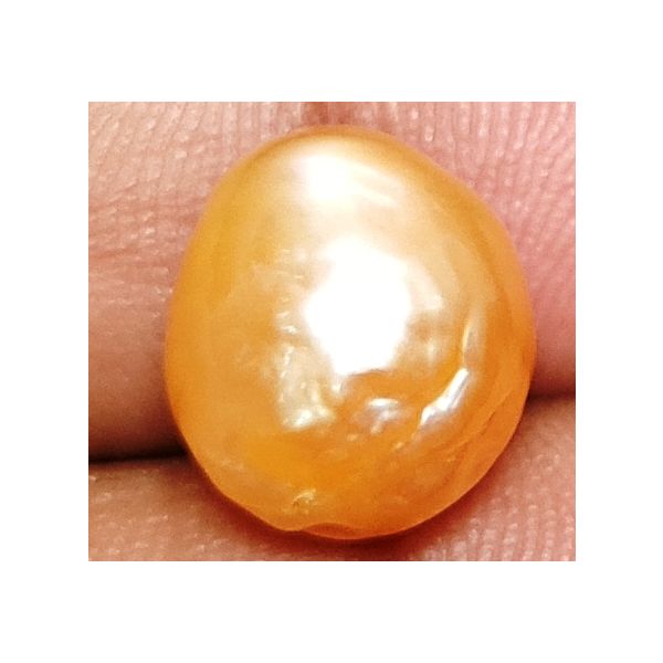 9.51 carats Natural Pink Venezuela Pearl 11.93x10.51x10.39 mm