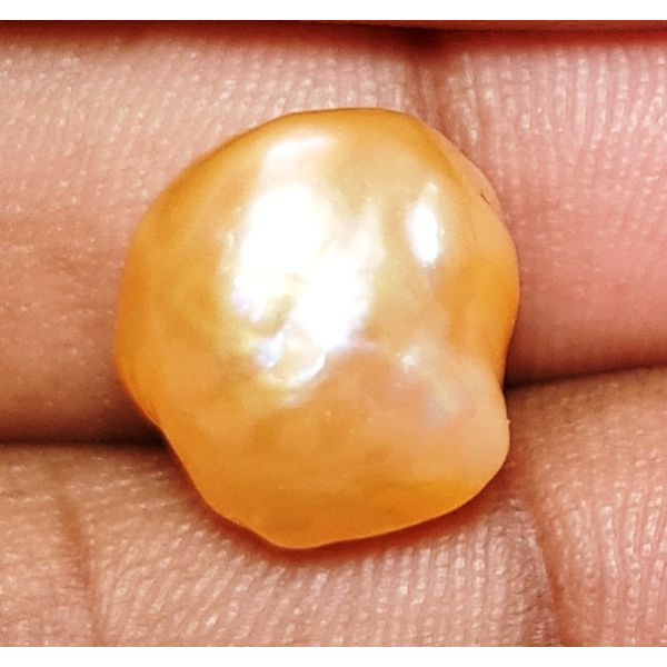 10.9 carats Natural Pink Venezuela Pearl 12.64x11.66x10.53 mm