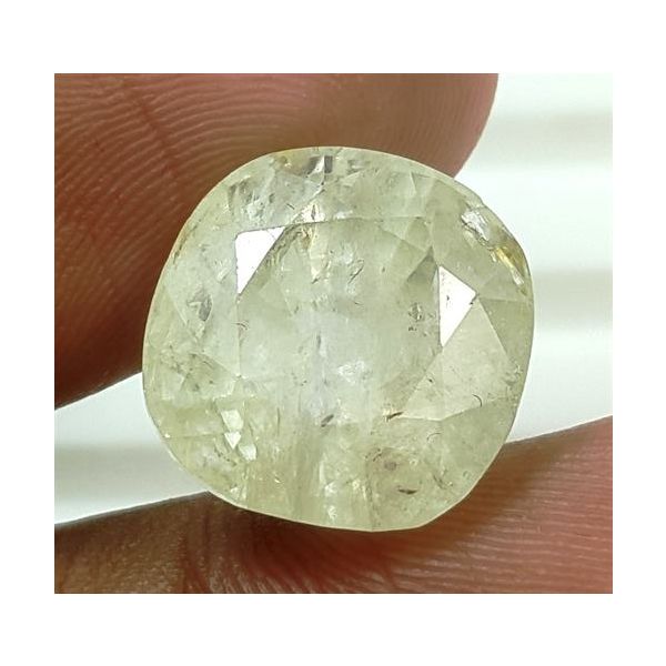 14.58 Carats Natural Yellow Sapphire 12.99x12.52x10.38 mm