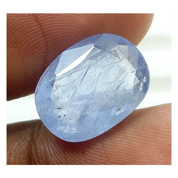 8.41 Carats Natural Blue Sapphire 13.79x10.37x5.73 mm