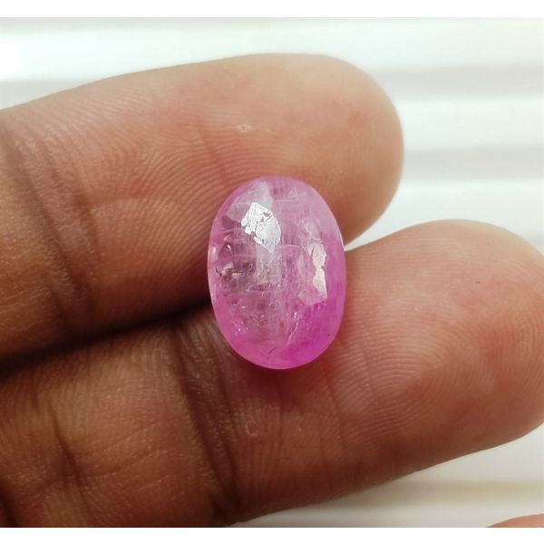 4.29 Carats Natural Pink Sapphire 12.49x8.76x3.63mm