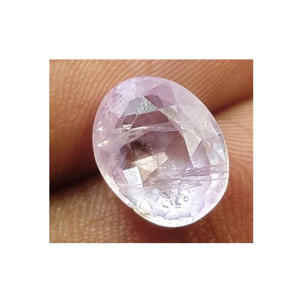 4.70 Carats Natural Pink Sapphire 10.89x8.61x5.37mm