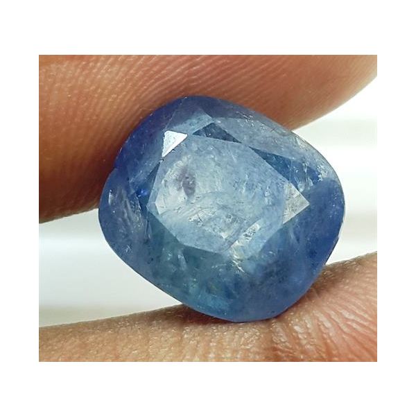 8.86 Carats Natural Bluish Green Sapphire 12.15x10.44x7.18mm