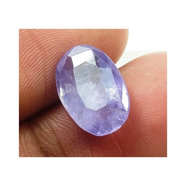 4.31 Carats Natural Purple Sapphire 12.52x8.55x4.27mm
