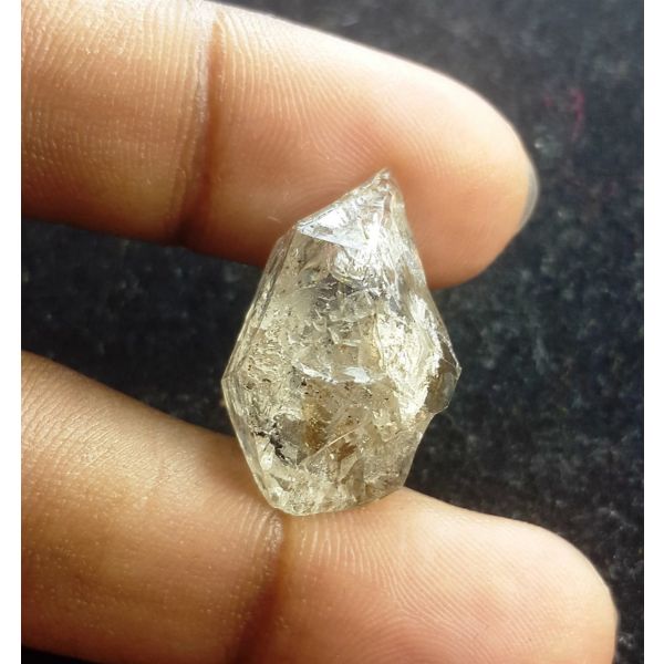 22.40 Carats Natural White Herkimer Diamond 23.90x13.38x13.03 mm